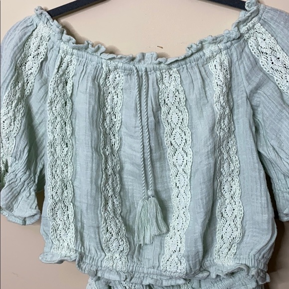 NWT american eagle top and shorts matching set - Picture 2 of 6